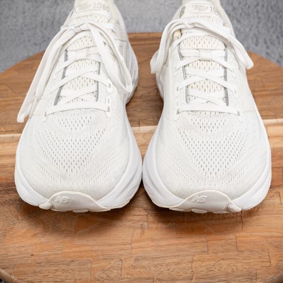 New Balance Fresh Foam X 1080v13 Womens Size 7.5 White Running Shoes Sneakers - Picture 3 of 11